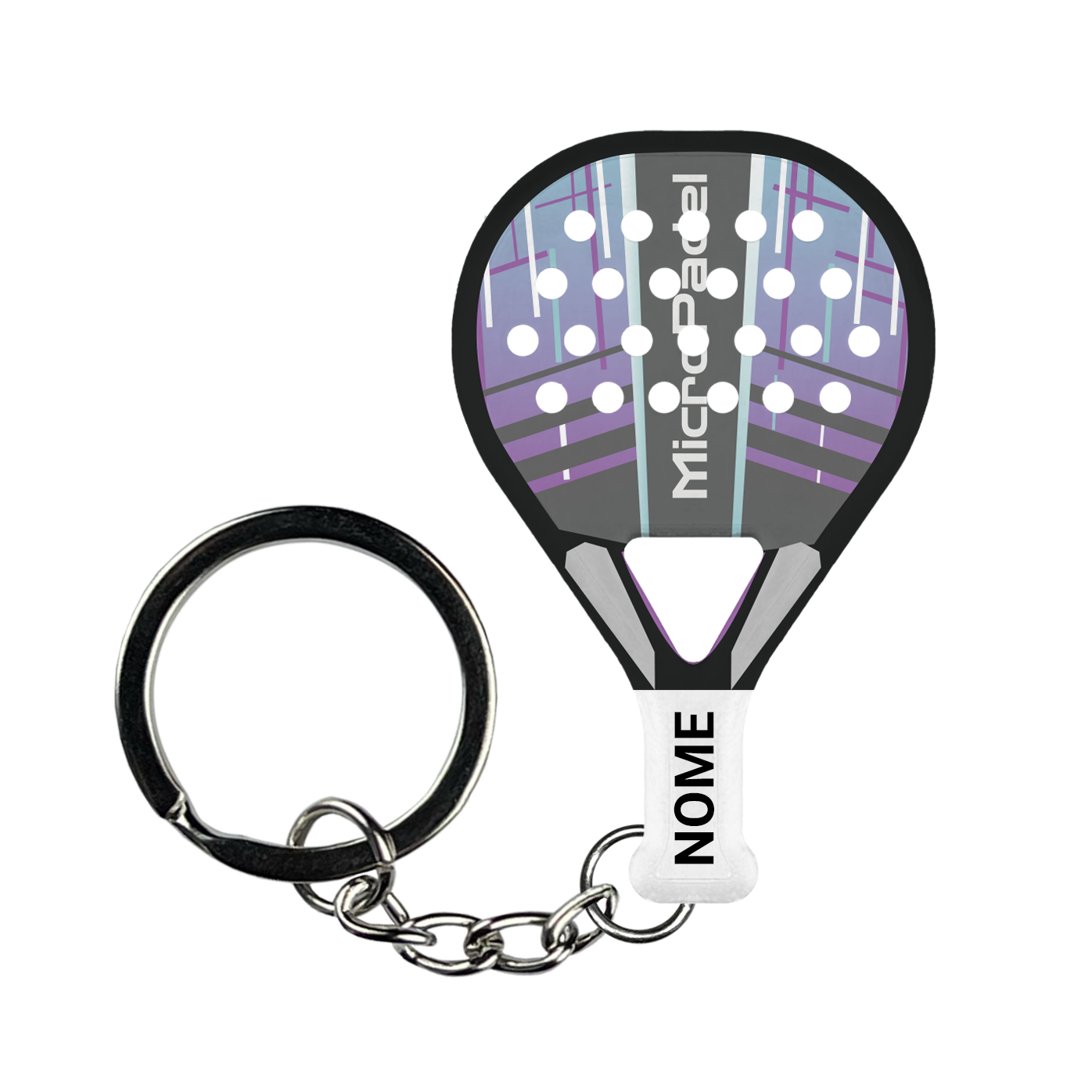 DYNA S - Portachiavi padel personalizzato