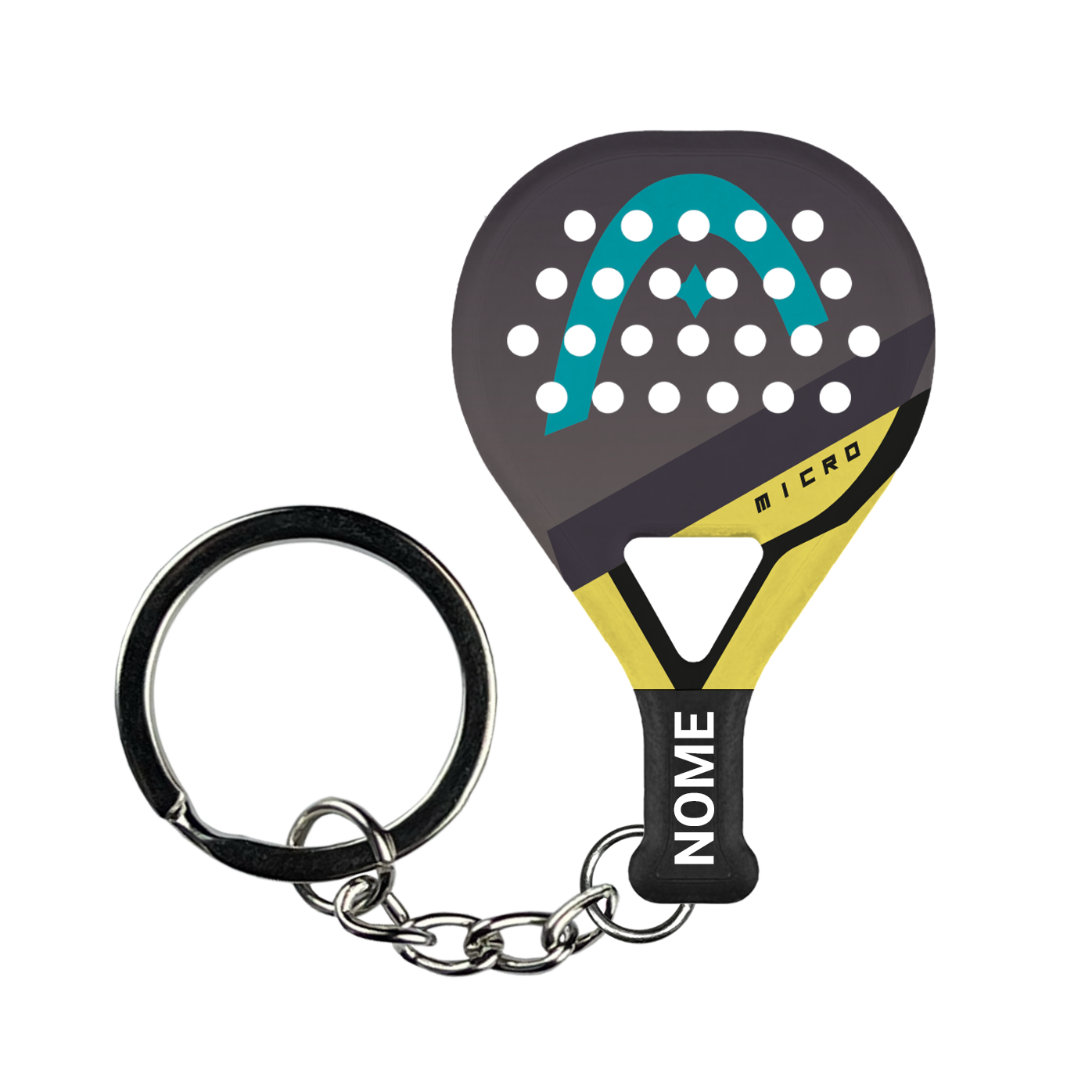 GAMMA PRO B - Portachiavi padel personalizzato