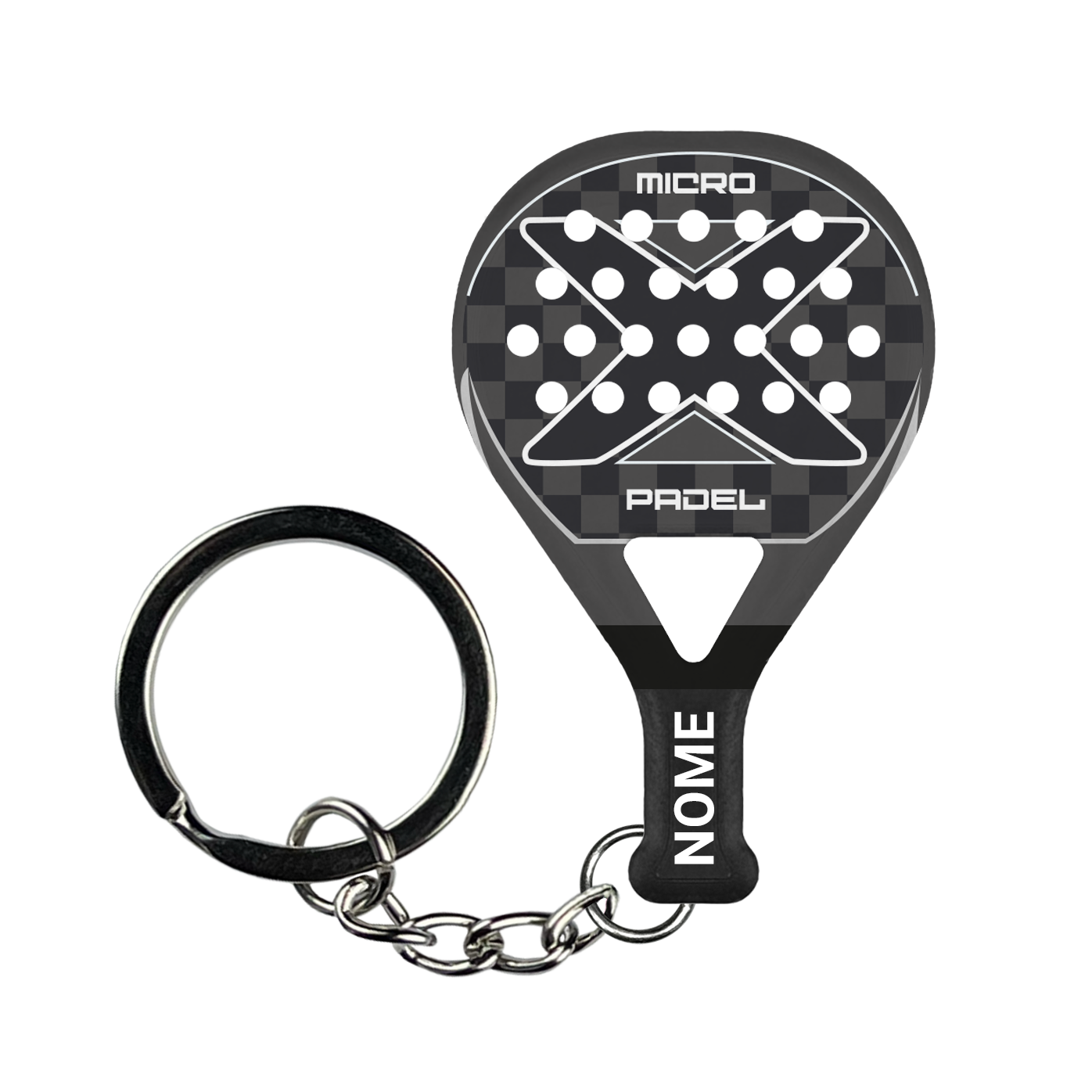 GENIUS - Portachiavi padel personalizzato