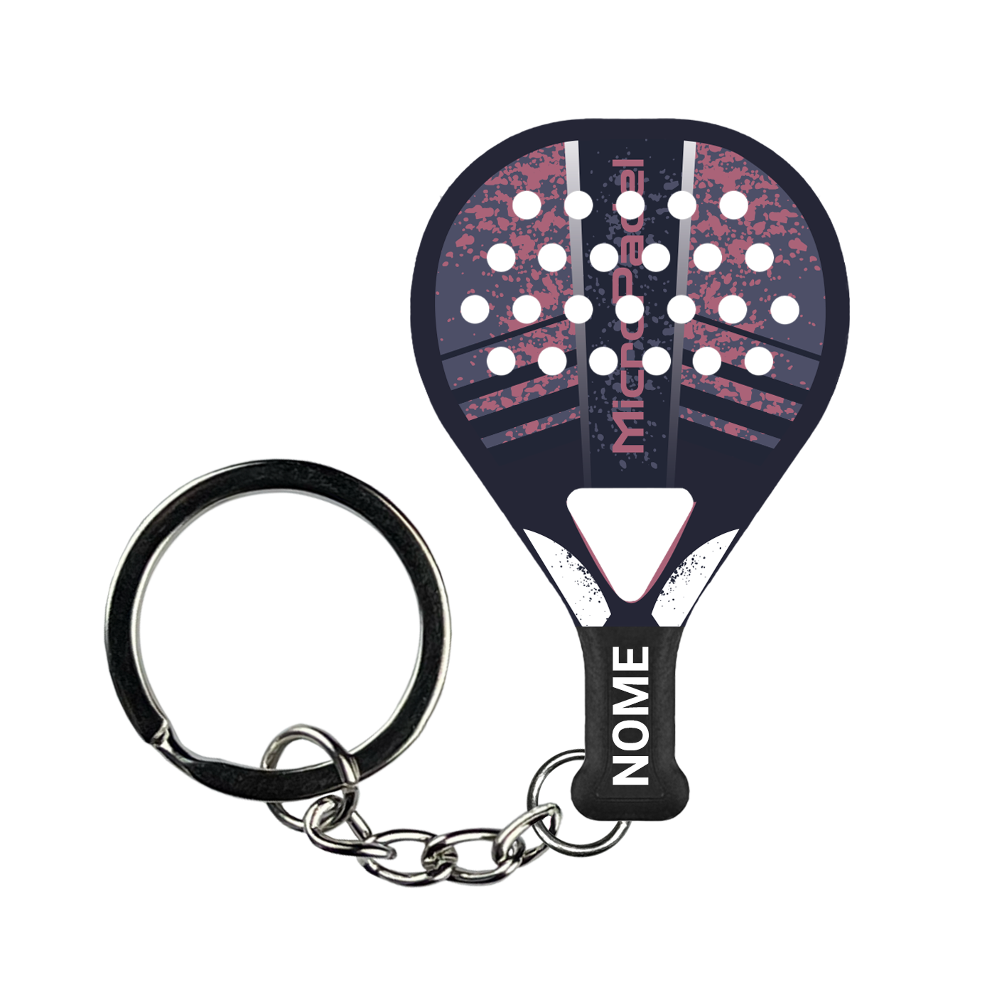 STIMA-S - Portachiavi padel personalizzato