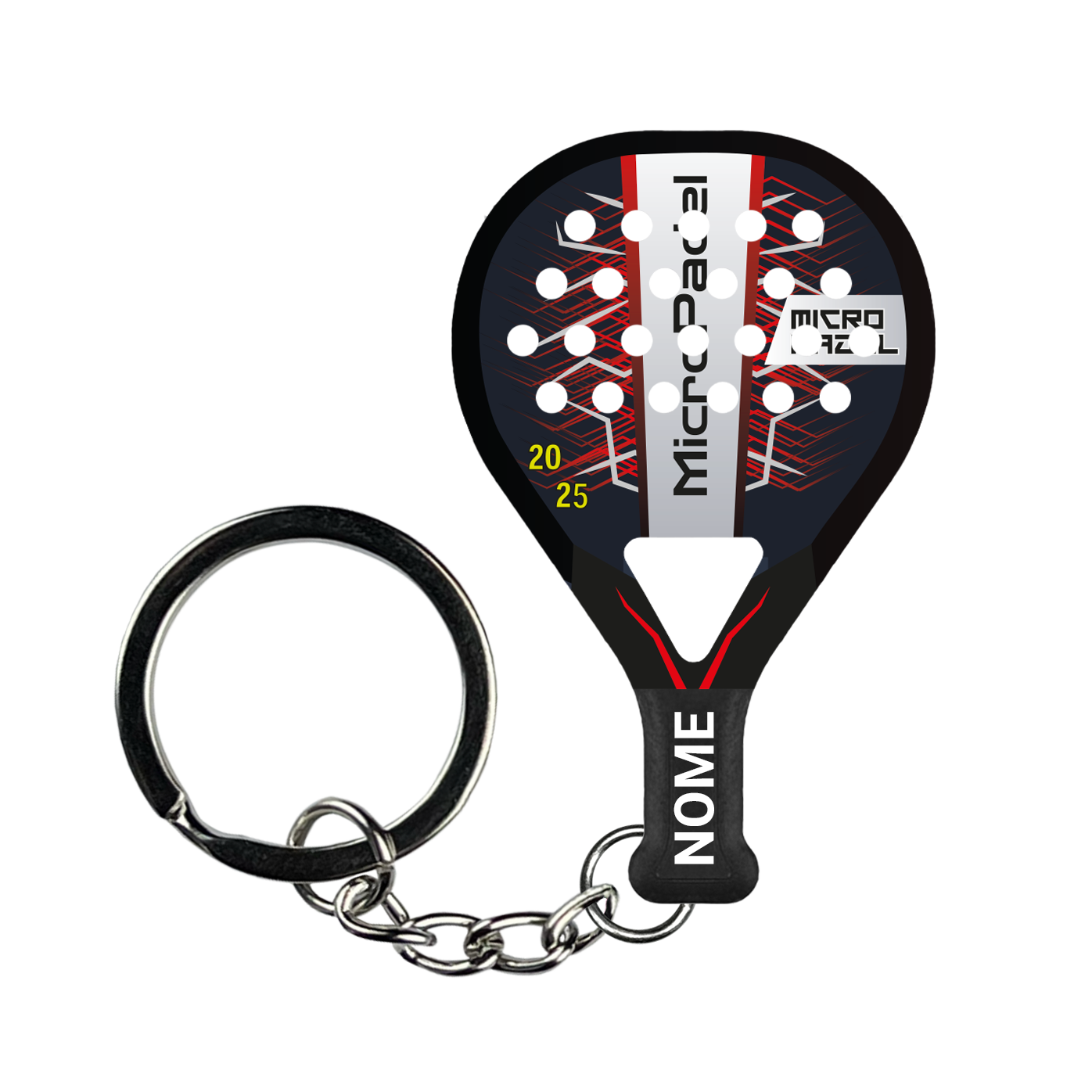 TECHNICAL 25 - Portachiavi padel personalizzato