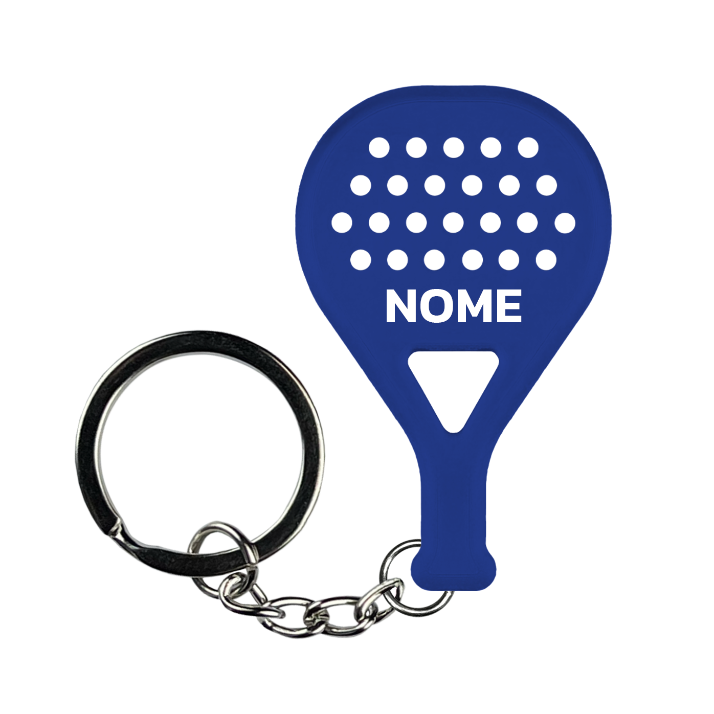 Monocolore - Portachiavi padel personalizzato