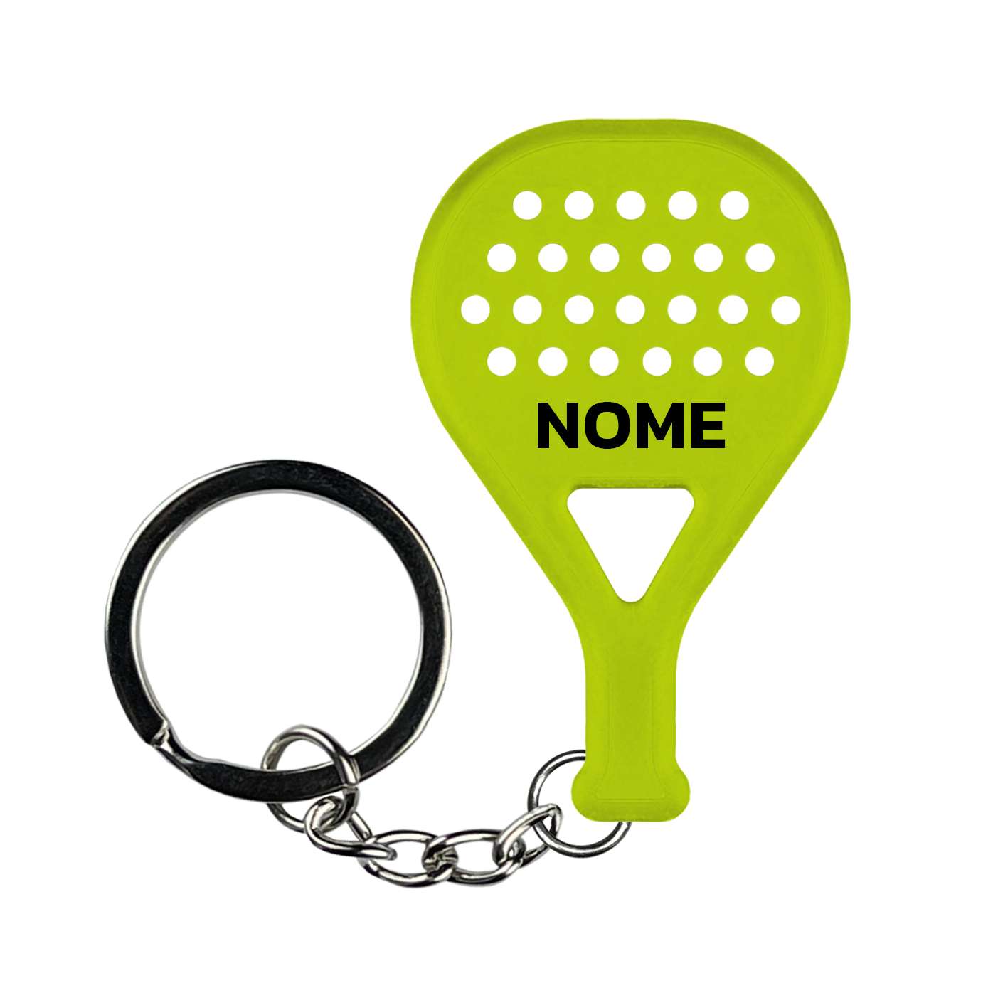 Monocolore - Portachiavi padel personalizzato