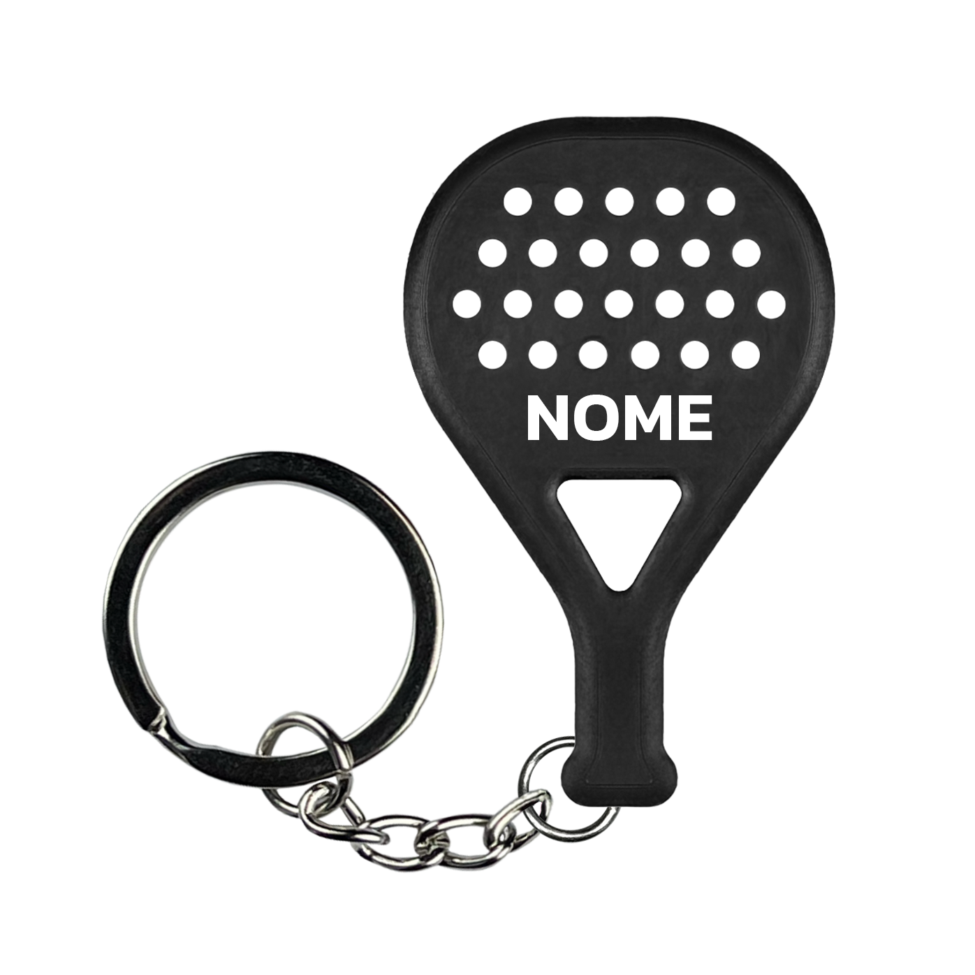 Monocolore - Portachiavi padel personalizzato