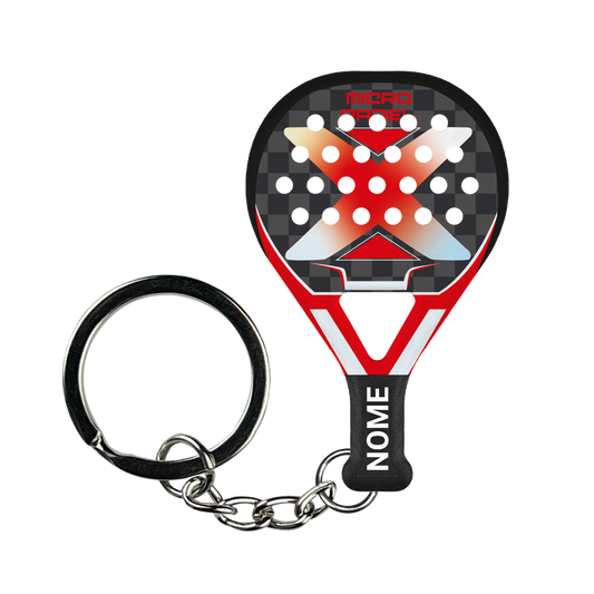 AT10 - Portachiavi padel personalizzato