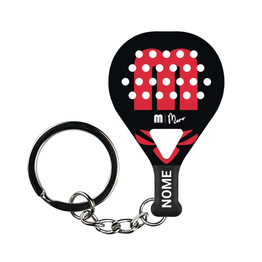 BELA TEAM - Portachiavi padel personalizzato