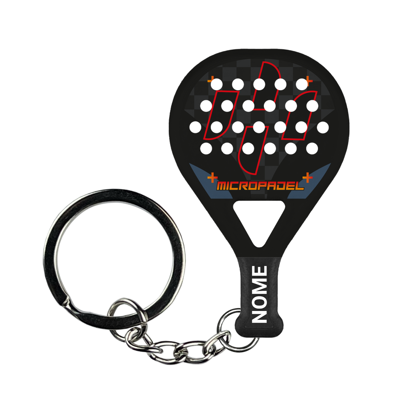 BLACKSTONE - Portachiavi padel personalizzato
