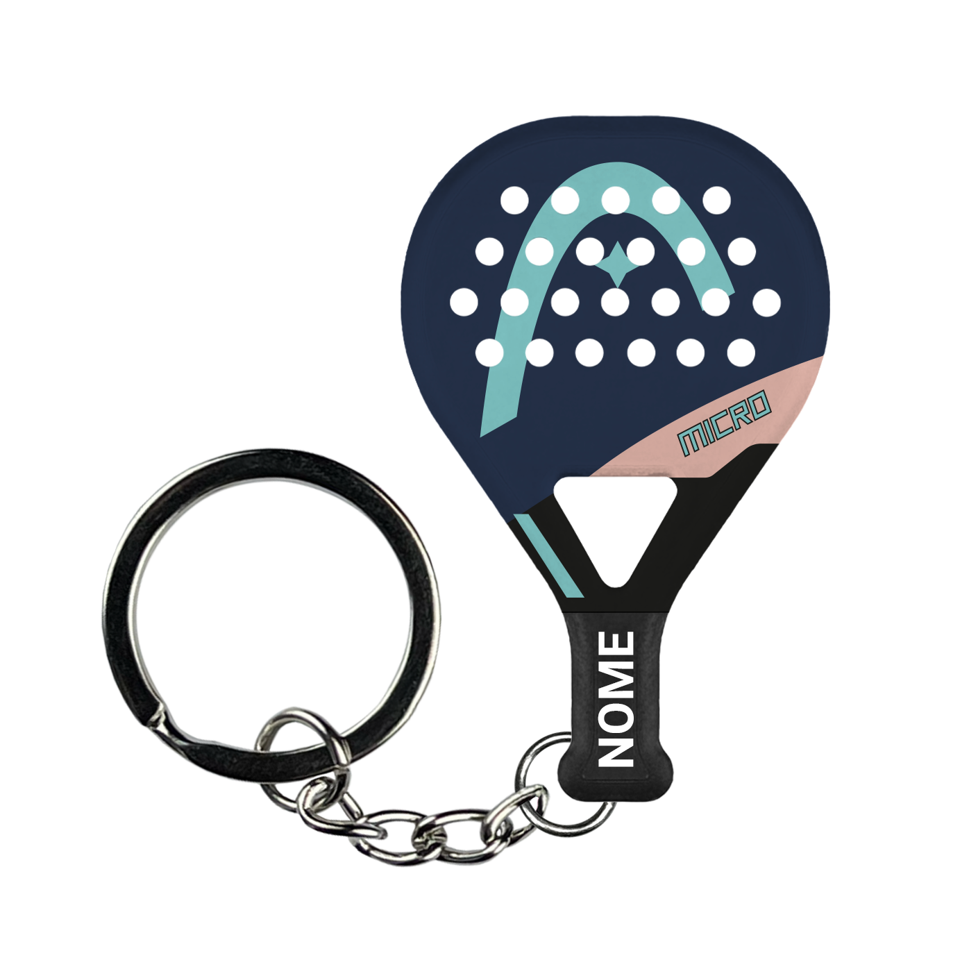 GRAVITY MOTION - Portachiavi padel personalizzato