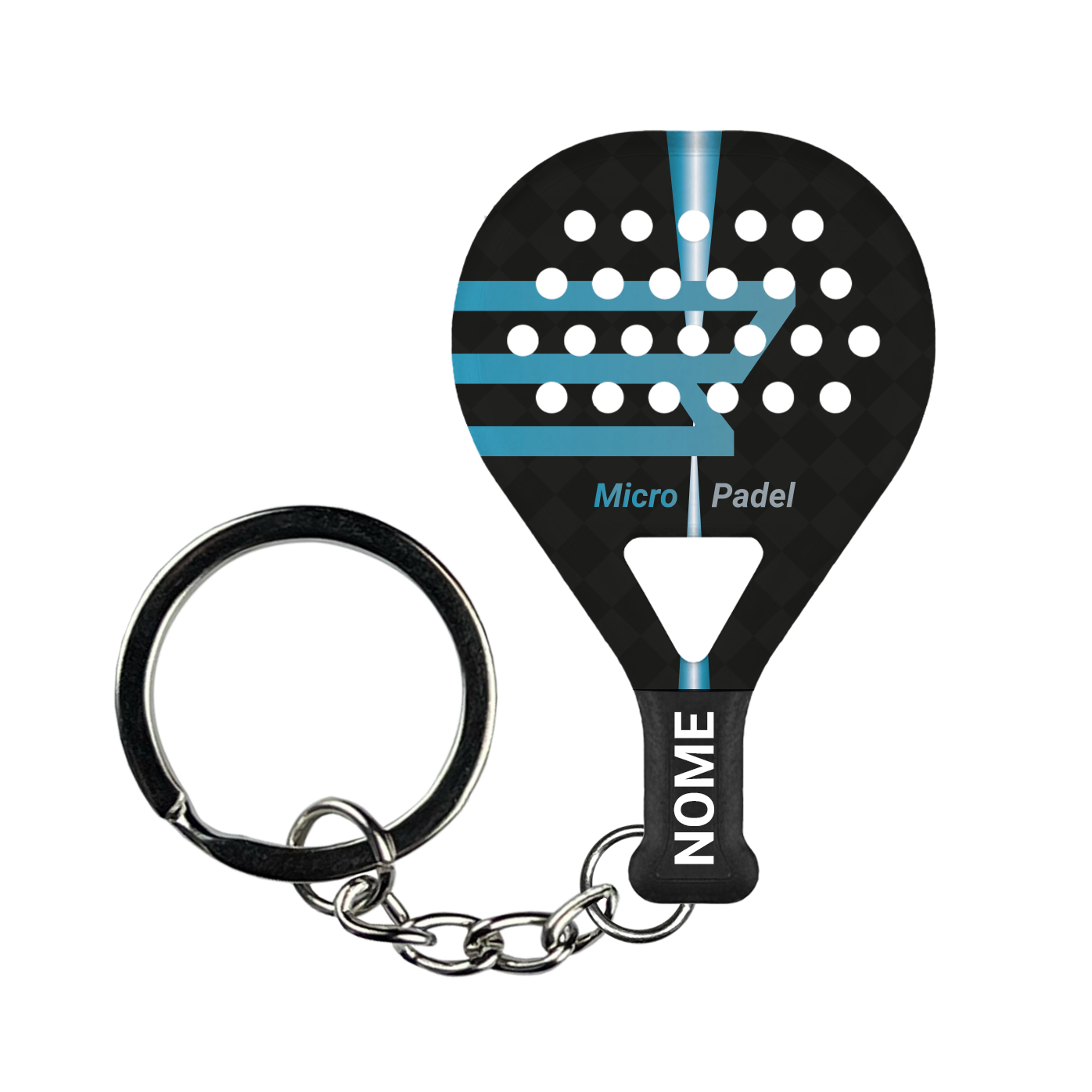 HACK 3 - CTR - Portachiavi padel personalizzato