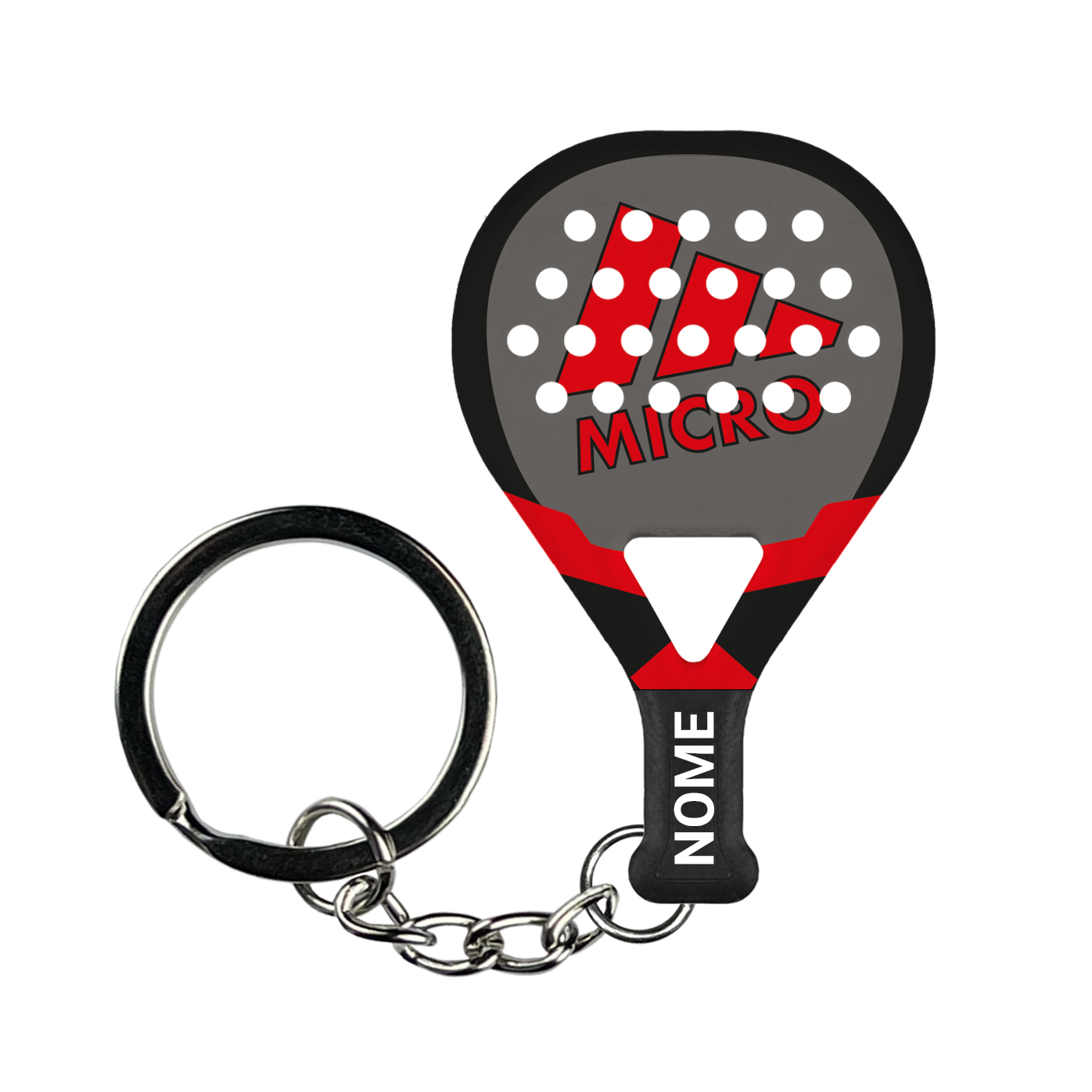 METALBONE 3.1 - Portachiavi padel personalizzato