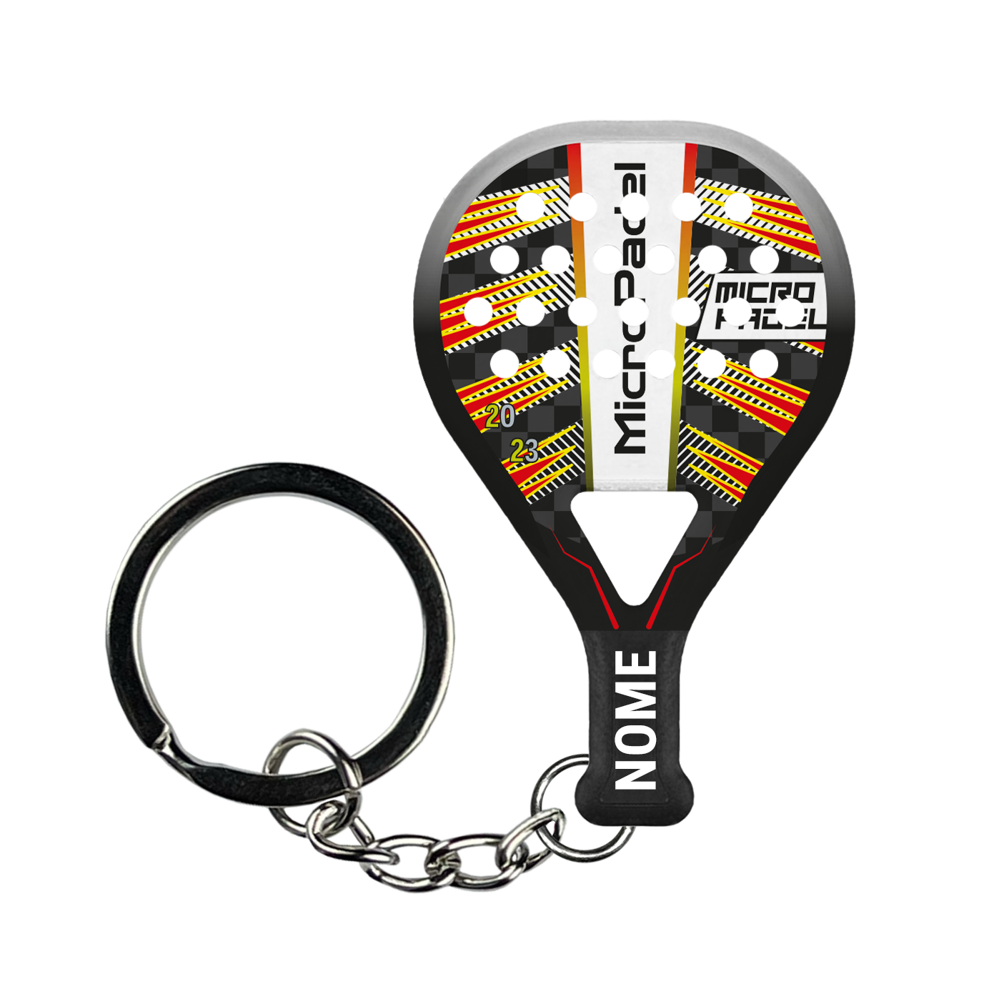 TECHNICAL 23 APT - Portachiavi padel personalizzato