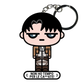 portachiavi smart, micro me, biglietto da visita digitale, attack on titan, levi ackerman