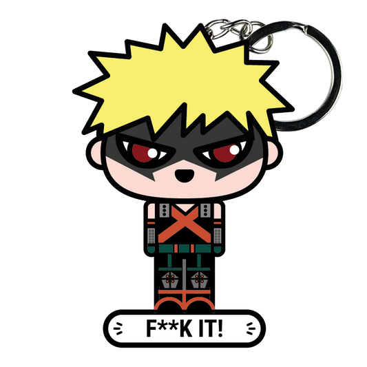 portachiavi smart, micro me, biglietto da visita digitale, my hero academia, bakugo