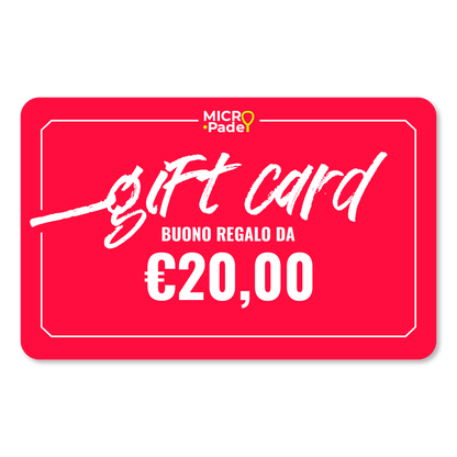 Micro Padel Gift Card Digitale