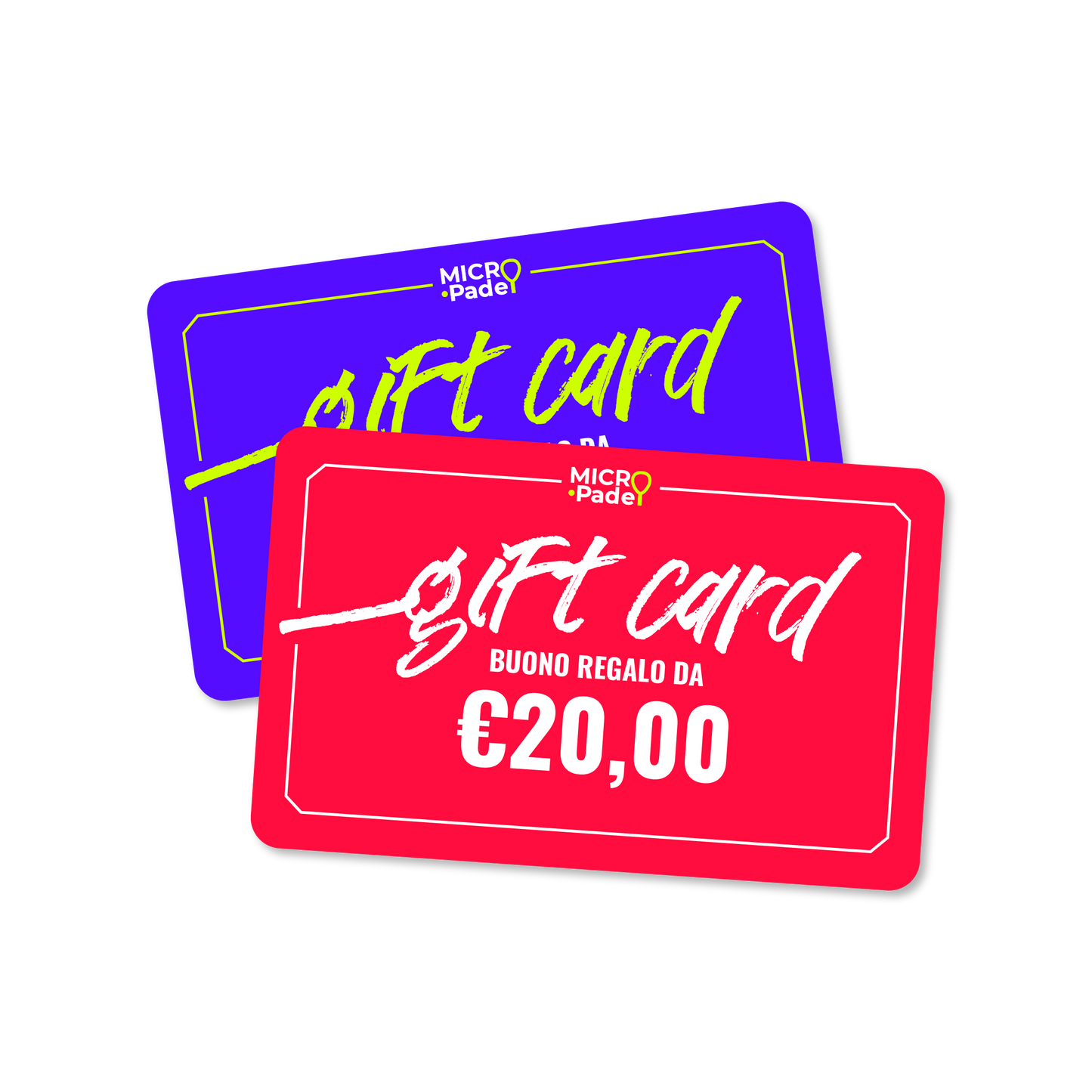 Micro Padel Gift Card Digitale